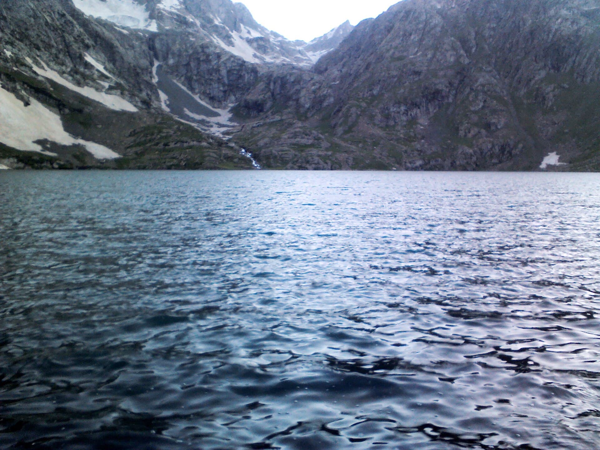 Vishansar lake in Sonamarg